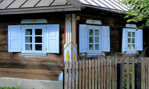 POLSKA / Podlasie / Nowoberezowo / Pozdrowienia z Podlasia - chata w Nowoberezowie