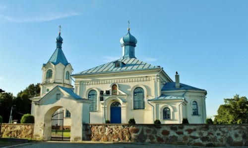 Zdjęcie POLSKA / województwo podlaskie / Dubiny / Cerkiew Zaśnięcia Przenajświętszej Bogurodzicy z 1872 roku