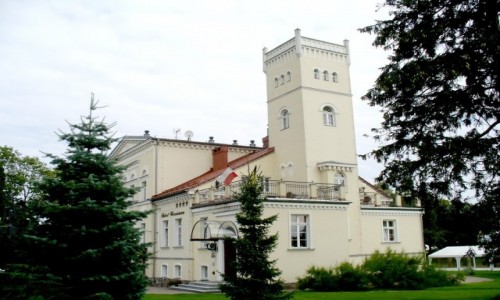 Zdjecie POLSKA / pomorskie / Rekowo Grne / Paac, widok od strony wiey