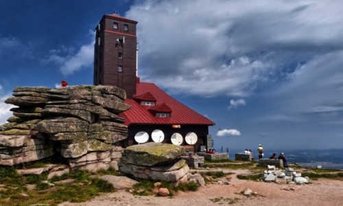 Zdjecie POLSKA / Karkonosze / ........... / Stacja przekanikowa przy nienych Kotach