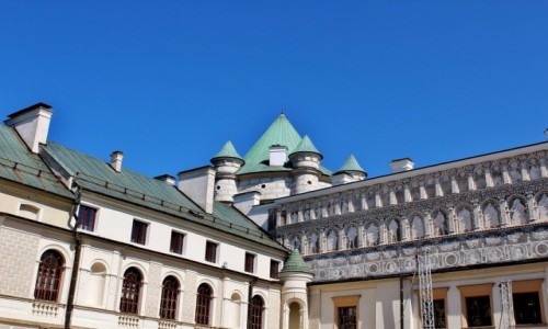 Zdjecie POLSKA / wojewdztwo podkarpackie / Krasiczyn / Zamek Krasickich z XVII wieku