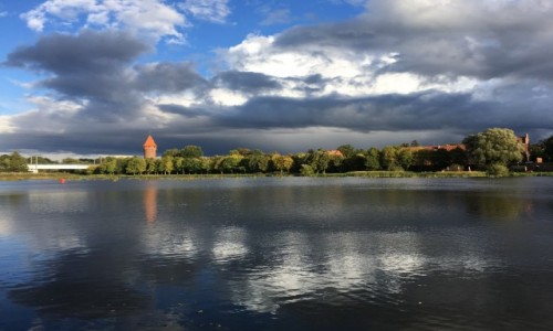 Zdjęcie POLSKA / Pomorze / Malbork / Rzeka Nogat