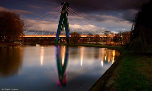 Zdjcie POLSKA / Bydgoszcz / Most Uniwersytecki / Wieczorne focenie!