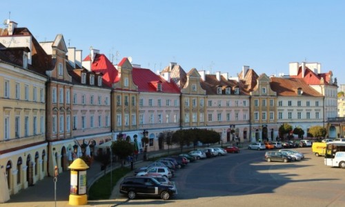 Zdjcie POLSKA / - / Lublin / Kamieniczki Placu Zamkowego