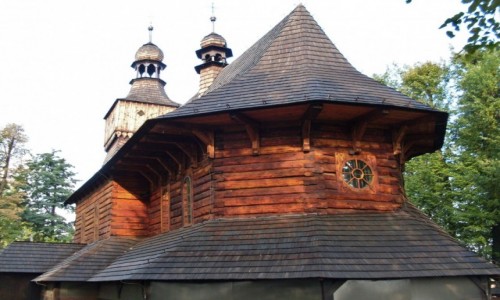 Zdjcie POLSKA / Wojewdztwo maopolskie / Jawiszowice / Koci w. Marcina z XVII w.