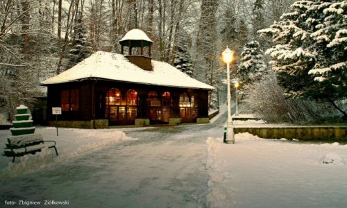Zdjcie POLSKA / Beskid Sdecki / Krynica Zdrj / Pijalnia JAN-JZEF