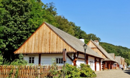 Zdjecie POLSKA / wojewdztwo podkarpackie / Sanok / Skansen w Sanoku