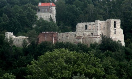 Zdjecie POLSKA / lubelskie / Kazimierz Dolny / Zamek w Kazimierzu Dolnym