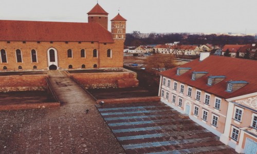 Zdjęcie POLSKA / Warminski- mazurski / Lidzbark Warmiński / Zamek Biskupów Warmińskich