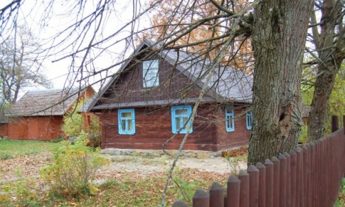 Zdjcie POLSKA / podlaskie / Kruszyniany / Kruszyniany. Podlaska chata 