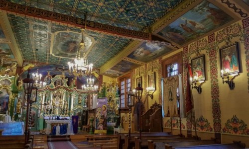 Zdjcie POLSKA / Spisz / Jurgw / Koci w Jurgowie p.w. w. Sebastiana i Matki Boej Racowej