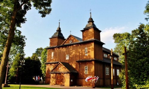 Zdjecie POLSKA / wojewdztwo podlaskie / Narew / Koci Wniebowzicia Najwitszej Maryi Panny i w.Stanisawa