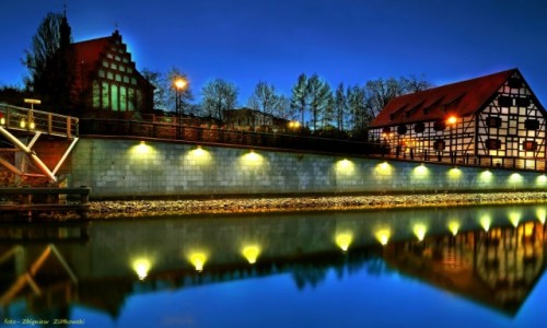 Zdjcie POLSKA / Bydgoszcz / Wyspa Myska / Nocne focenie!