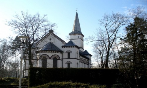 Zdjęcie POLSKA / opolskie / Ozimek / Ewangelicki od tyłu