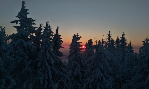 Zdjcie POLSKA / beskid wyspowy / mogielica / smak wschodu zim...