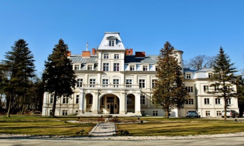 Zdjcie POLSKA / wojewdztwo dzkie / Malina / Paac z XIX wieku