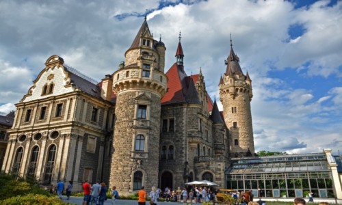 Zdjecie POLSKA / opolskie / Moszna / Zamek Moszna