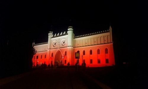 Zdjecie POLSKA / Lubelskie / Lublin / Zamek Lubelski noc