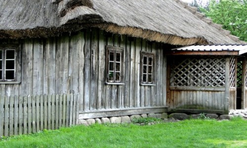 Zdjecie POLSKA / Podlasie / Wasilkw k/Biaegostoku / Podlaskia chata