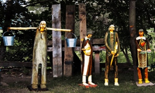 Zdjcie POLSKA / Warmia / Olsztynek / skansen