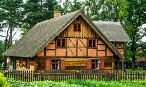 Zdjcie POLSKA / Warmia / Olsztynek / skansen