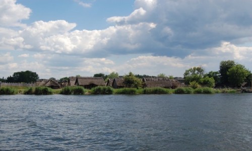 Zdjęcie POLSKA / zachodniopomorskie / Wolin / Wolińska Kępa - widok z miasta