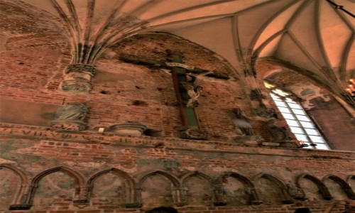 Zdj�cie POLSKA / Pomorze / Malbork zamek / Kaplica Zamku Maborskiego 