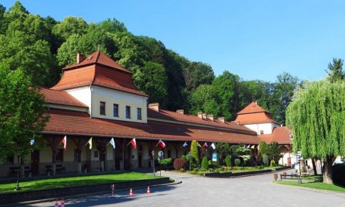 Zdjcie POLSKA / Maopolska / Kalwaria Zebrzydowska / centrum dla pielgrzymw