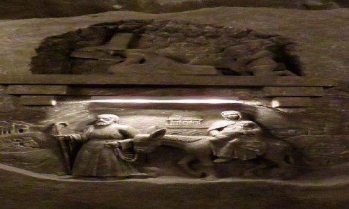 Zdjcie POLSKA / Maopolska / Wieliczka / kopalnia soli - kaplica w. Kingi