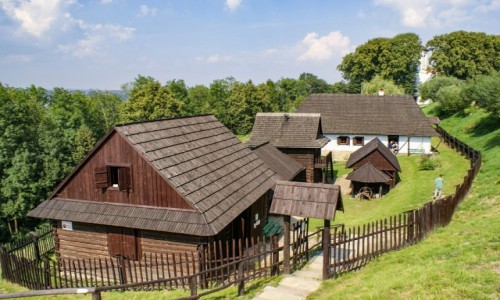 Zdjcie POLSKA / maopolska / Dobczyce / Skansen w Dobczycach