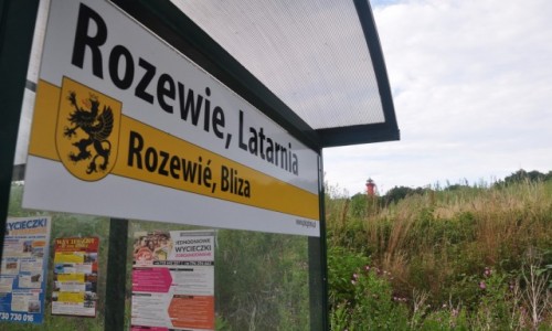 Zdjęcie POLSKA / pomorskie / Rozewie / Napisy w języku kaszubskim, Rozewie