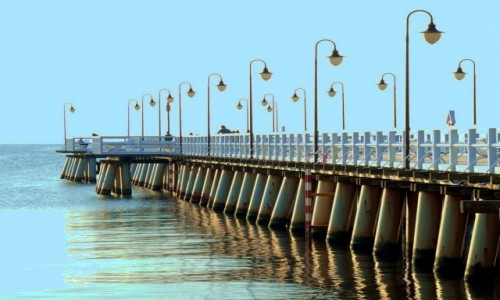 Zdjecie POLSKA / Pomorze / Gdynia Orowo / Molo