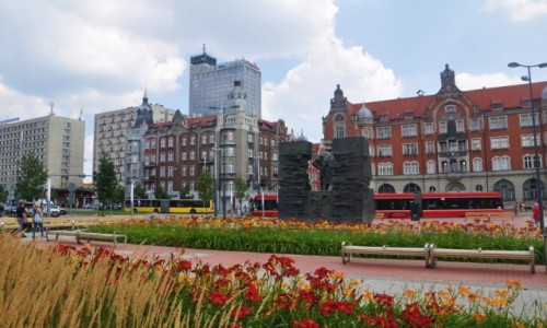 Zdjcie POLSKA / lskie / Katowice / kolorowe Katowice
