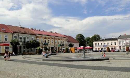 Zdjecie POLSKA / dzkie / Sieradz / Na sieradzkim Rynku.