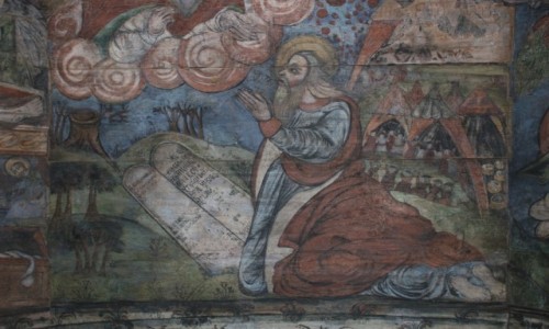 Zdjcie POLSKA / Beskid Sdecki / Powronik / Malowida nacienne (1)