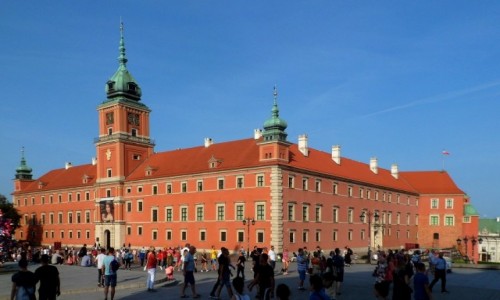 Zdjcie POLSKA / mazowieckie / Warszawa / Zamek Krlewski z parteren :)