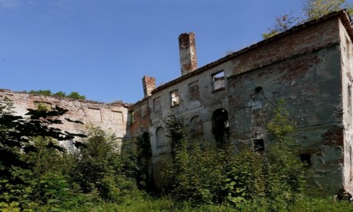 Zdjcie POLSKA / opolskie / Chrzelice / Dawny dziedzinec