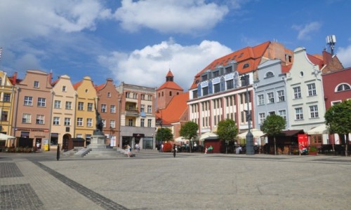 Zdjecie POLSKA / kujawsko-pomorskie / Grudzidz / Rynek w Grudzidzu, serce miasta
