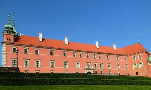 Zdjecie POLSKA / mazowieckie / Warszawa  / Zamek od strony Trasy W-Z