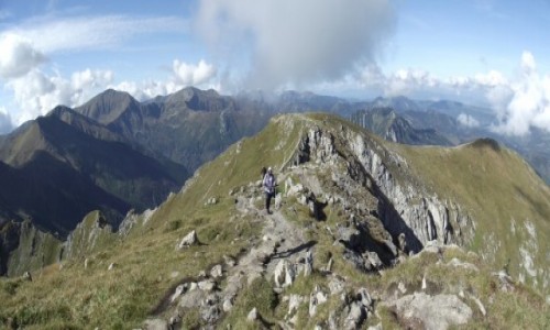 Zdjcie POLSKA / Tatry / Czerwone Wierchy / Widok na Ciemniak z Krzesanicy