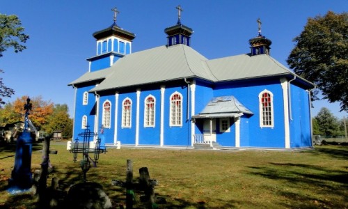 Zdjecie POLSKA / Podlasie / Dubicze Cerkiewne / Podlaska jesie.
