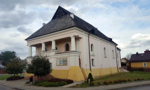 Zdjecie POLSKA / Lubelszczyzna / Modliborzyce / Synagoga o wyjtkowej bryle