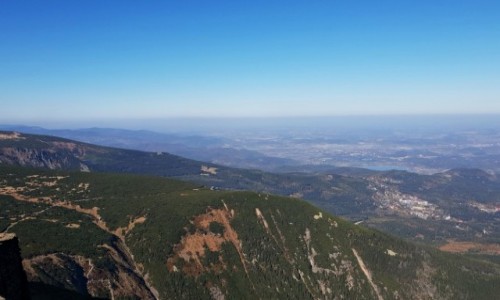 Zdjecie POLSKA / Sudety / Karkonosze / Cudowny widok ze nieki
