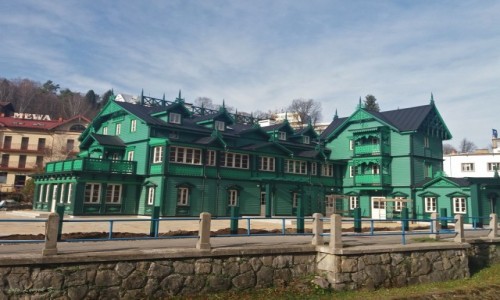 Zdjecie POLSKA / woj.maopolskie. / Krynica Zdrj. / Krynica Zdrj - Pensjonat 