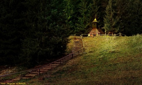 Zdjcie POLSKA / Zakopane / Dolina Chochoowska / Kaplica na Polanie Chochoowskiej