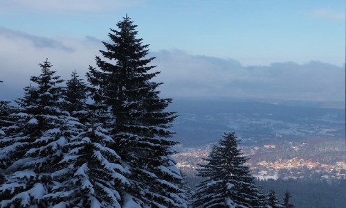 Zdjecie POLSKA / Karkonosze / . / Szklarska Porba (z wycigu)