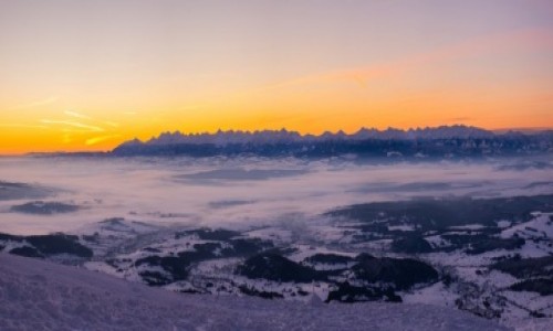 Zdjecie POLSKA / Beskid ywiecki / Babia Gra / Wschd na Babiej Grze