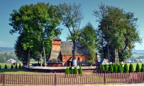 Zdjcie POLSKA / Podhale / Dbno Podhalaskie / Podhalaski szlak architektury drewnianej