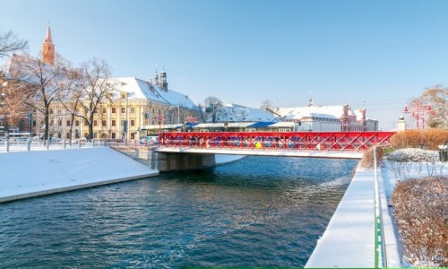 POLSKA / --- / Tramwaj na Mocie Piaskowym / Wrocaw 