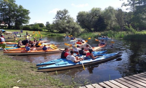 Zdjcie POLSKA / Mazury / Ukta / Spyw kajakowy Krutynia Wypoyczalnia Nemo